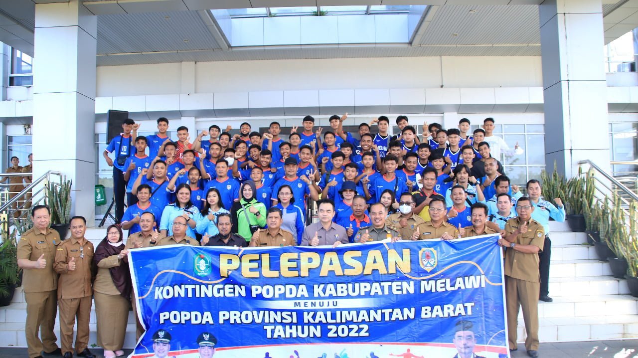 Pelepasan Kontingen POPDA Kabupaten Melawi