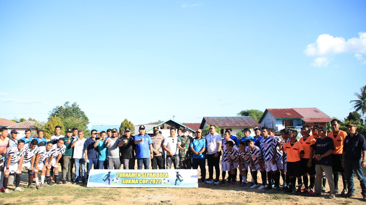 Pembukaan Turnamen Sepakbola Sukma Cup 2022