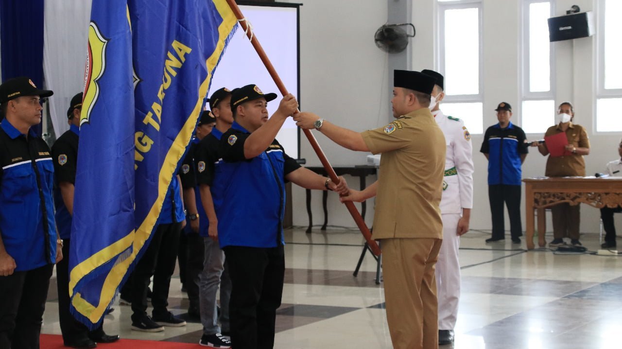 Pengukuhan Kepengurusan Karang Taruna Kabupaten Melawi masa bakti 2021-2026