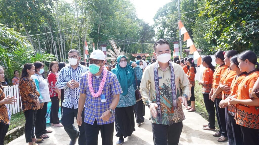 Penilaian Lomba Satger PKK-Bangga Kencana-Kesehatan di Desa Poring