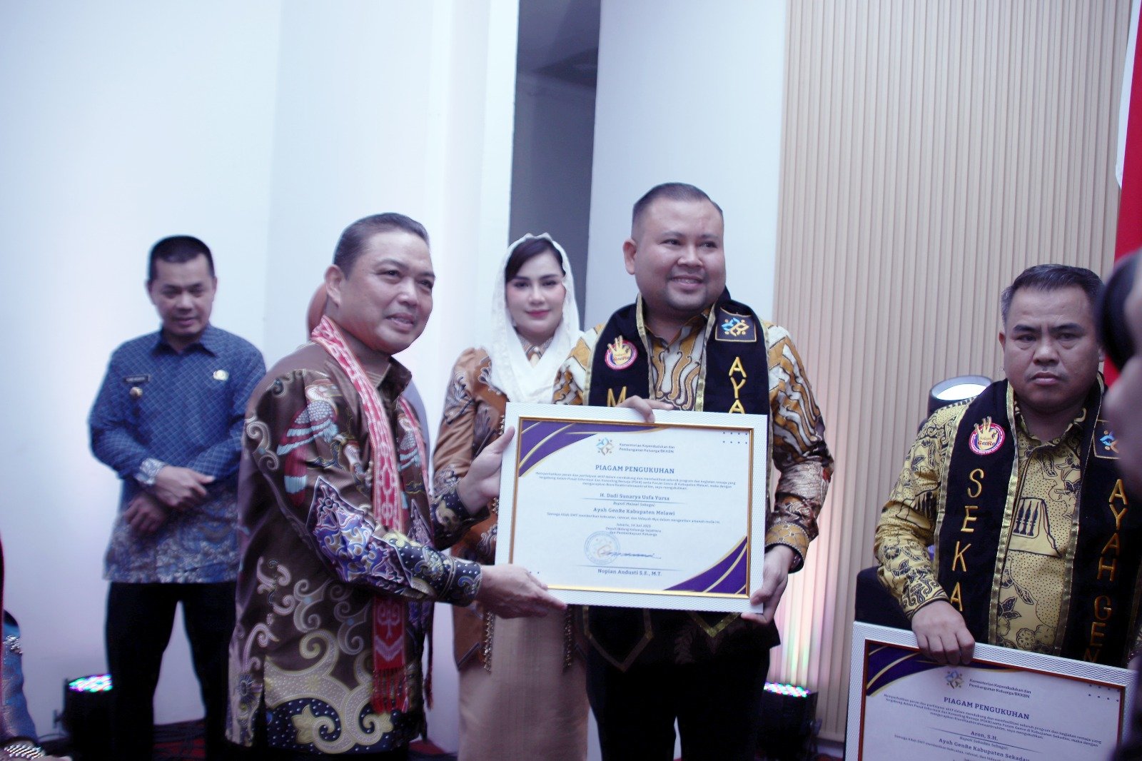 Ayah Bunda Genre Kabupaten Melawi Resmi Dikukuhkan