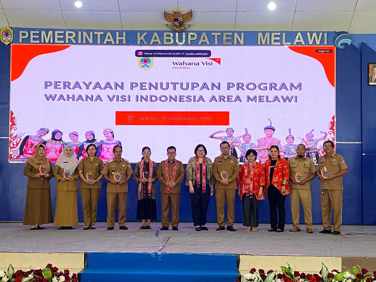 Wakil Bupati Melawi Hadiri Selebrasi Penutupan Program Sponsorship Wahana Visi Indonesia