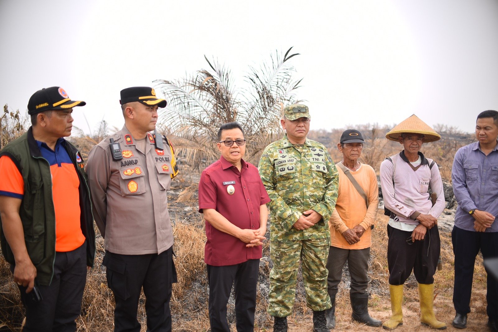 Wakil Bupati Monitoring dan Sosialisasi Karhutla di Belimbing Hulu